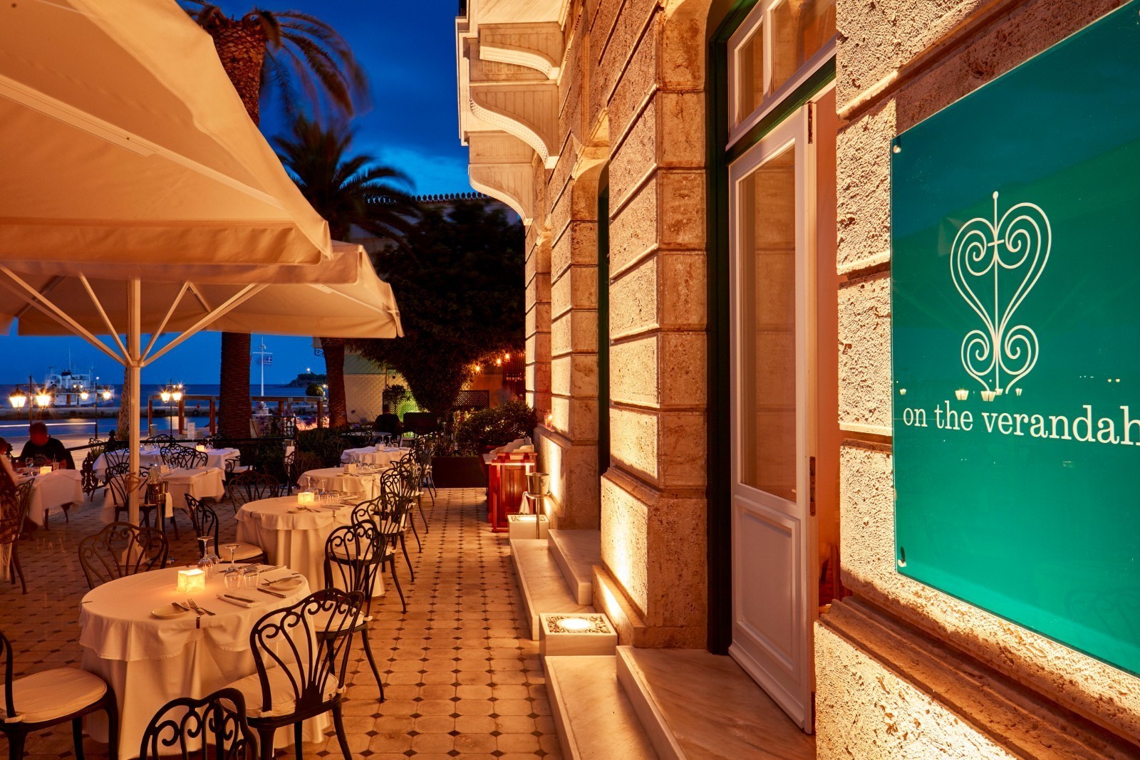 The verandah restaurant sales